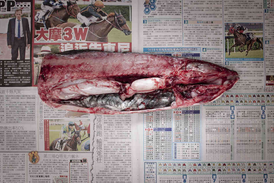 Hong Kong: 44.96 Hong Kong dollars, or $5.79 U.S., of fish.