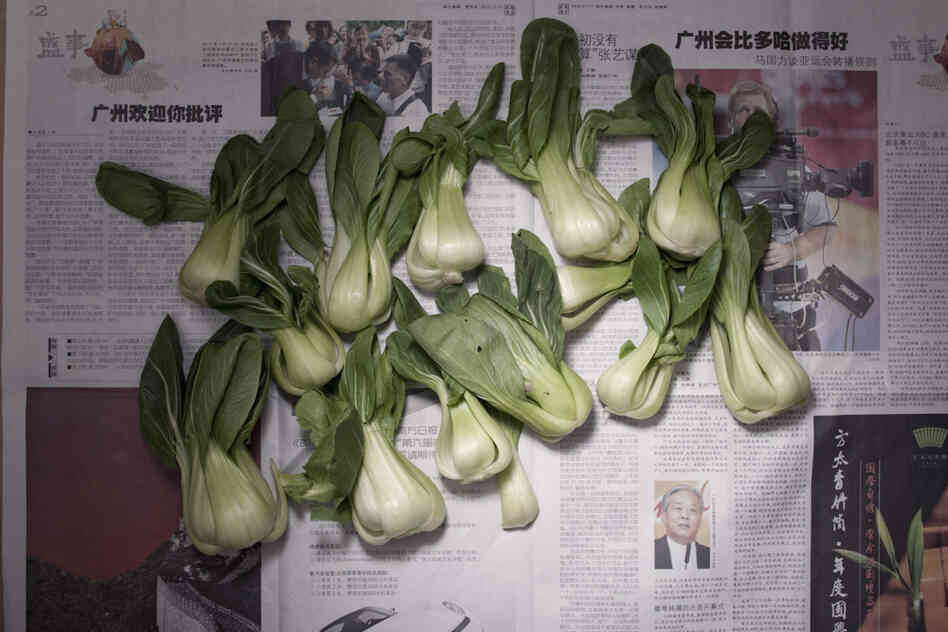China: 6.30 yuan, or $1 U.S., of bok choy.