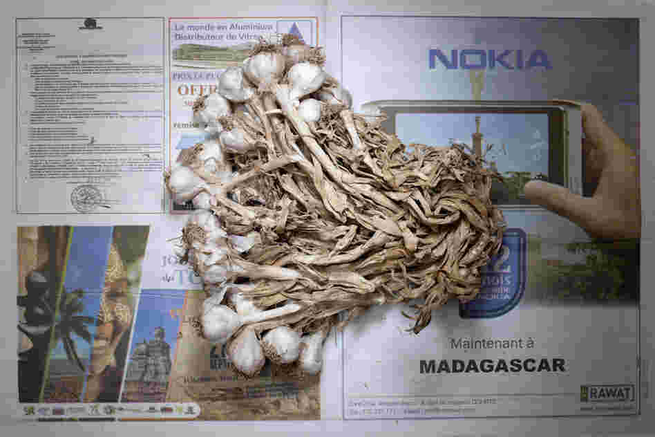 Madagascar: 1,284 ariary, or 58 cents U.S., of garlic.
