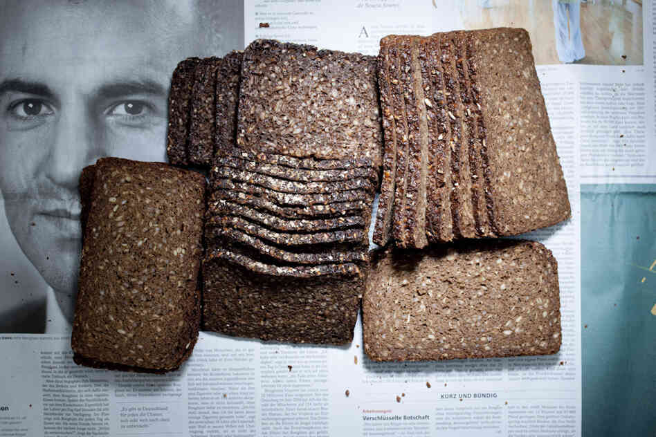 Germany: 4.82 euros, or $6.41 U.S., of German bread.