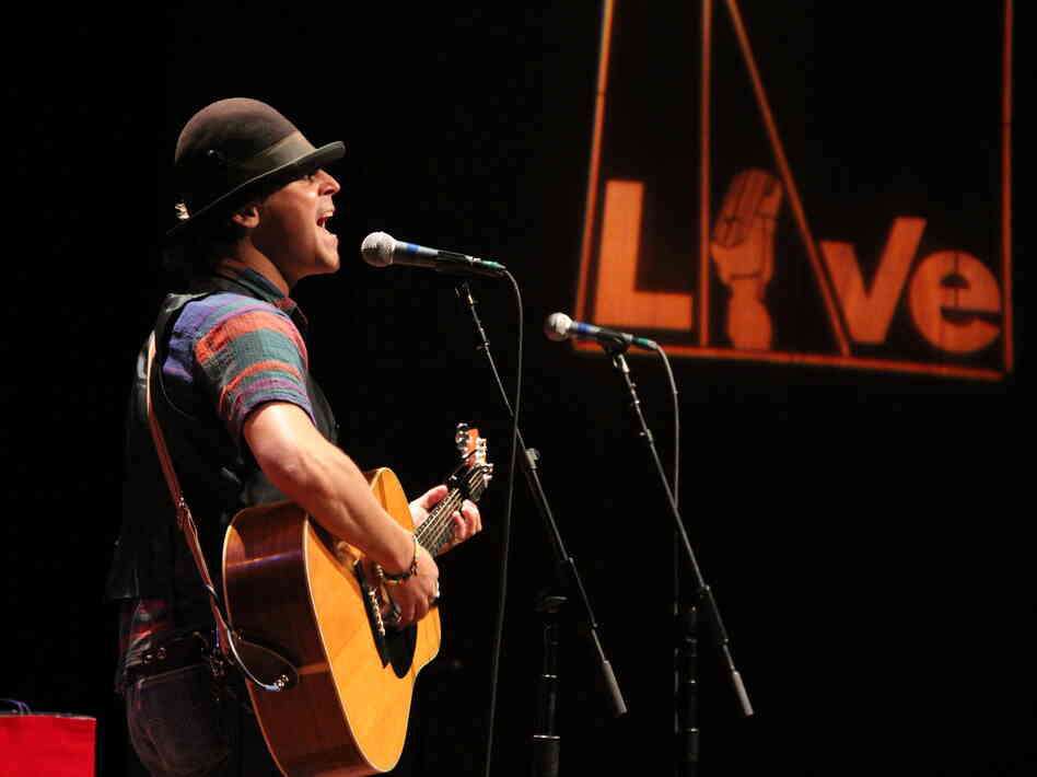 Langhorne Slim performs songs from his new album at World Cafe Live in Philadelphia.