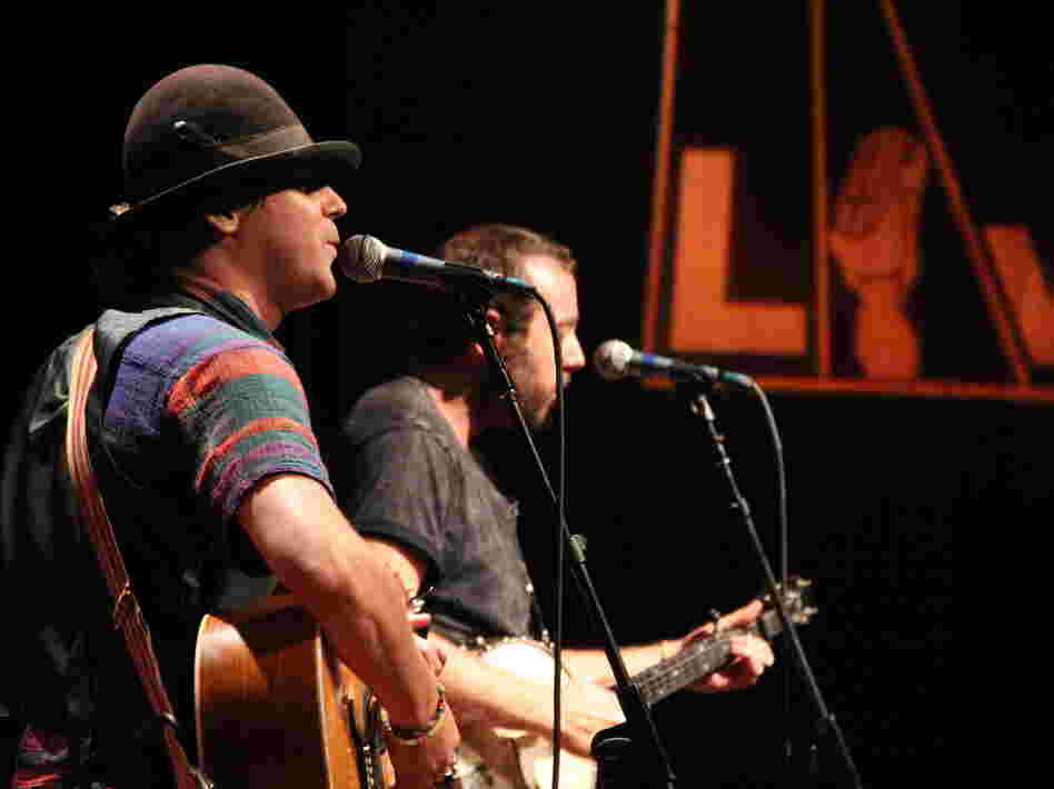 Langhorne Slim performs songs from his new album at World Cafe Live in Philadelphia.