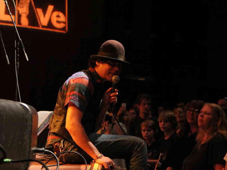 Langhorne Slim performs songs from his new album at World Cafe Live in Philadelphia.