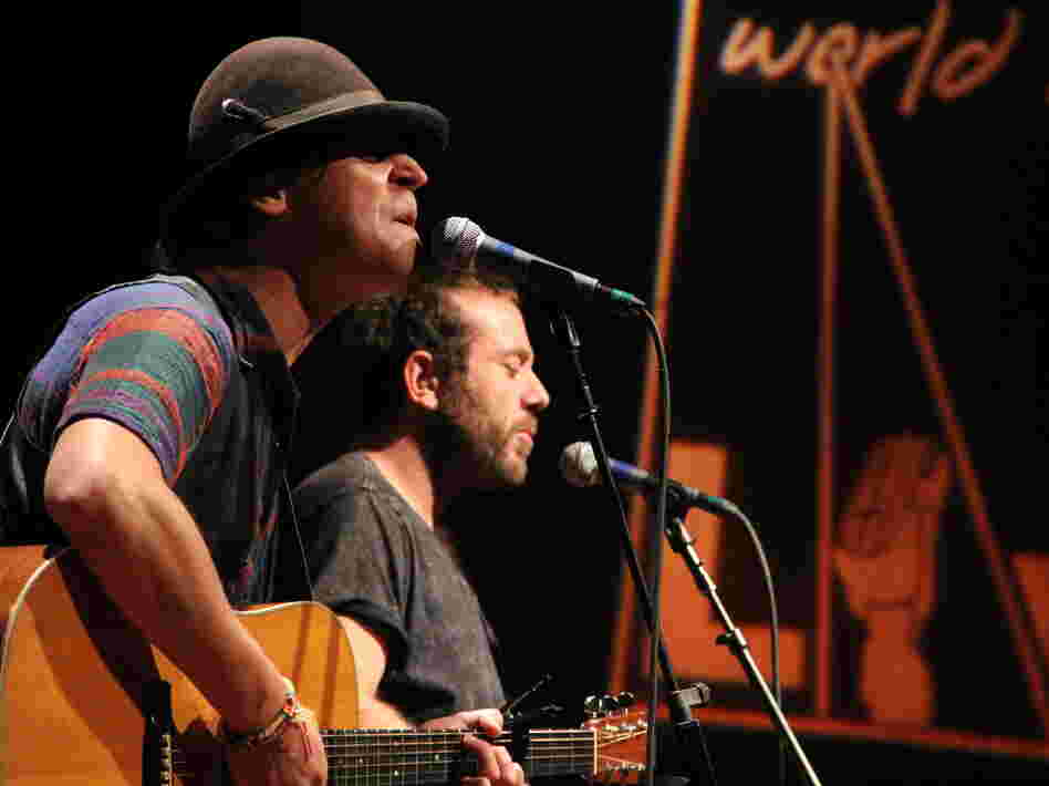 Langhorne Slim performs songs from his new album at World Cafe Live in Philadelphia.