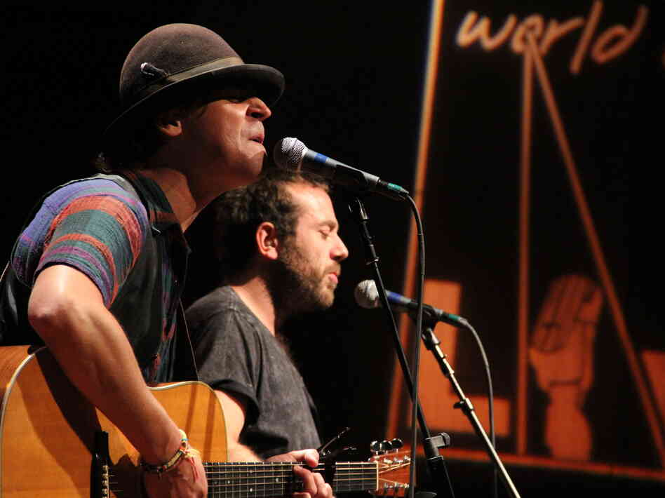Langhorne Slim performs songs from his new album at World Cafe Live in Philadelphia.