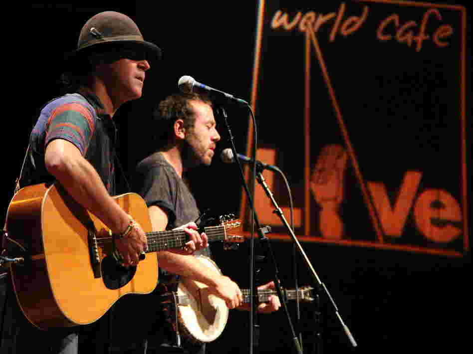Langhorne Slim performs songs from his new album at World Cafe Live in Philadelphia.