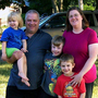 Josh Walling and Randi Cartmill with their children, Jacqueline, Josh and Ryan. Josh Walling says his family, whose household income is below the national median, would lose a substantial amount of money if the Bush tax cuts expired. Josh Walling and Randi Cartmill with their children, Jacqueline, Josh and Ryan. Josh Walling says his family, whose household income is below the national median, would lose a substantial amount of money if the Bush tax cuts expired.