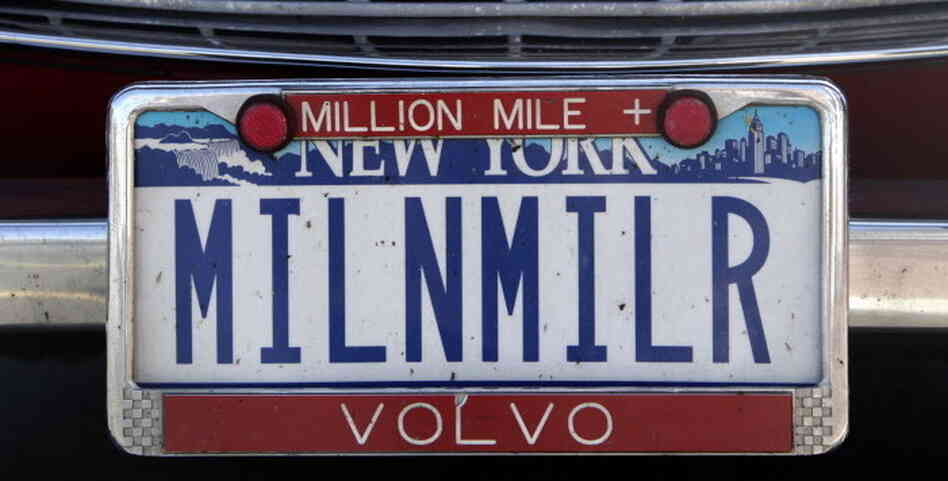 Irv Gordon Volvo's has a very appropriate vanity license plate.