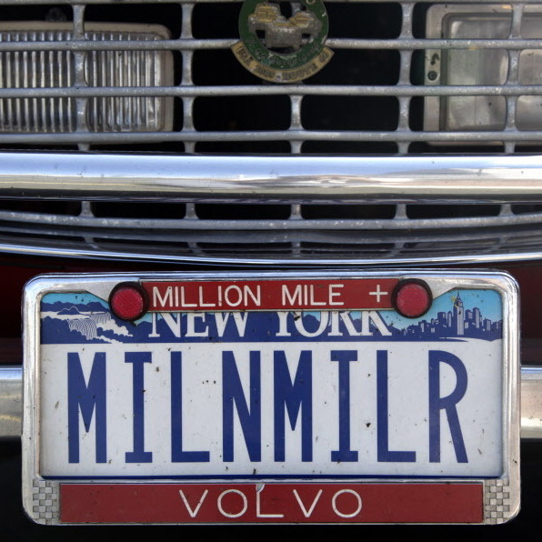Irv Gordon Volvo's has a very appropriate vanity license plate.