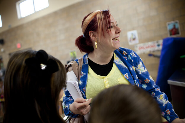 Meghan Gonzales, 25, a mother of four, lived in a homeless shelter in Reading, Pa., a few years ago. She recently graduated from nursing school and now works full time in a nursing home.