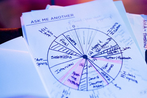 The Ask Me Another clock. Because like a good punchline... radio is all about timing. The Ask Me Another clock. Because like a good punchline... radio is all about timing.