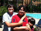 Hyungsoo Kim brought his sons Woosuk (left) and Whoohyun to California from Korea so the boys could get an American public-school education. In "goose families," one parent migrates to an English-speaking country with the children, while the other parent stays in Korea. Hyungsoo Kim brought his sons Woosuk (left) and Whoohyun to California from Korea so the boys could get an American public-school education. In "goose families," one parent migrates to an English-speaking country with the children, while the other parent stays in Korea.