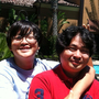 Hyungsoo Kim brought his sons Woosuk (left) and Whoohyun to California from Korea so the boys could get an American public-school education. In "goose families," one parent migrates to an English-speaking country with the children, while the other parent stays in Korea.
