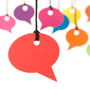 Colorful speech bubbles Colorful speech bubbles