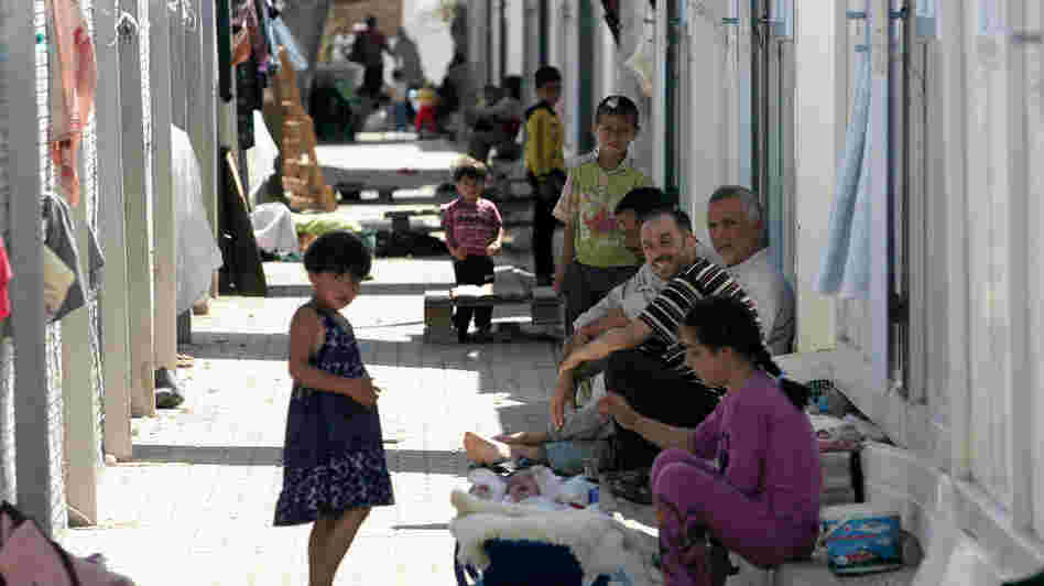 More than 35,000 Syrians have sought shelter in Turkey. Most of the refugees at the Kilis refugee camp in southern Turkey are women and children.