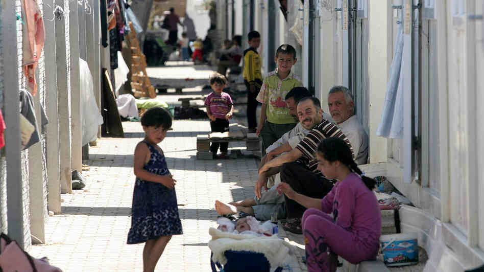 More than 35,000 Syrians have sought shelter in Turkey. Most of the refugees at the Kilis refugee camp in southern Turkey are women and children.