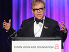 Sir Elton John speaks at an Elton John AIDS Foundation benefit in 2010. The organization, which John founded in 1992, provides grants to support HIV and AIDS prevention and treatment programs. Sir Elton John speaks at an Elton John AIDS Foundation benefit in 2010. The organization, which John founded in 1992, provides grants to support HIV and AIDS prevention and treatment programs.