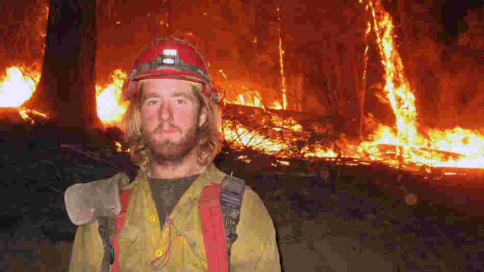 Firefighter John Lauer, seen at the scene of a wildfire in Montana, led a campaign for health coverage of seasonal firefighters and their families. Firefighter John Lauer, seen at the scene of a wildfire in Montana, led a campaign for health coverage of seasonal firefighters and their families.
