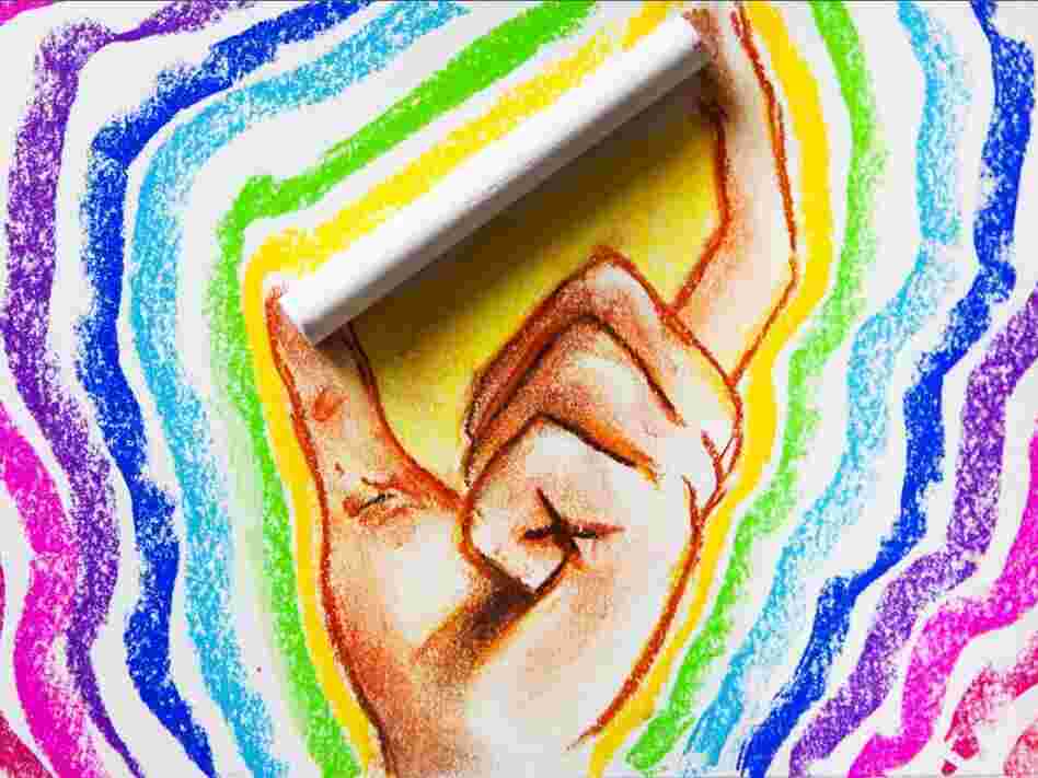 Chalk drawing 2 Chalk drawing 2