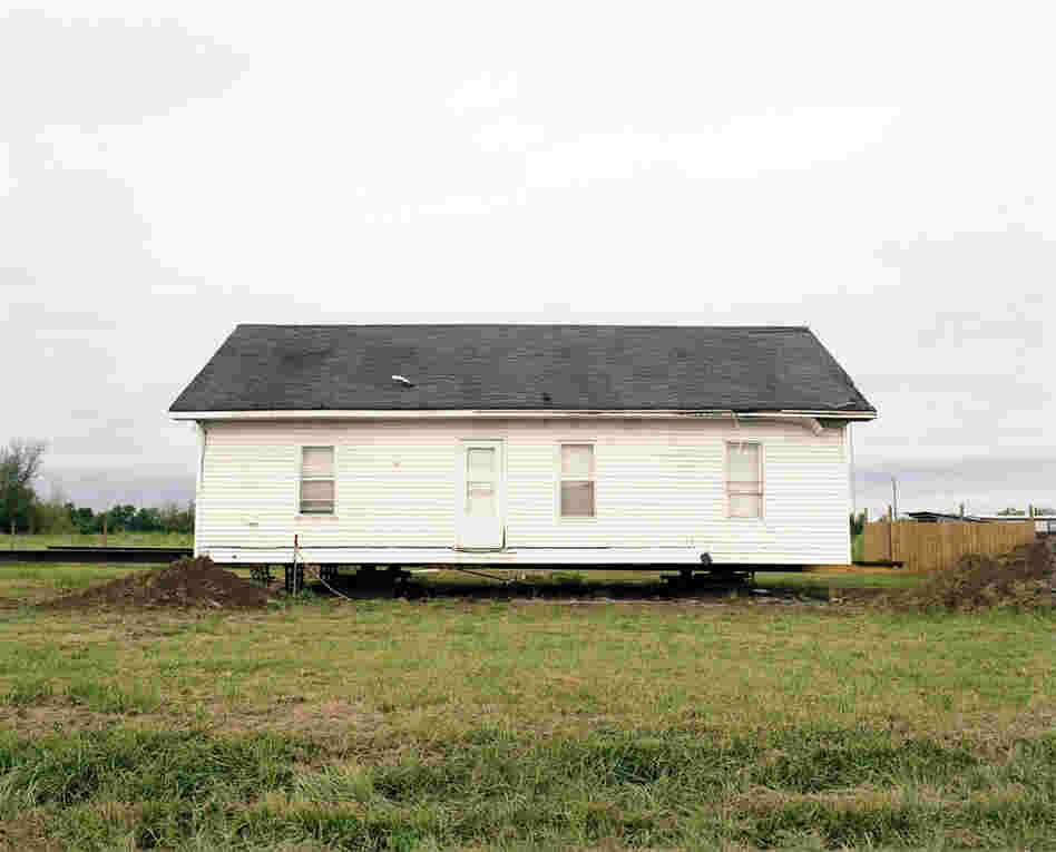 Jan's House, 2011. After Jan moved to a new house in Miami, Okla., her house in Treece was sold at auction. Someone bought Jan's house and moved it to a new location.