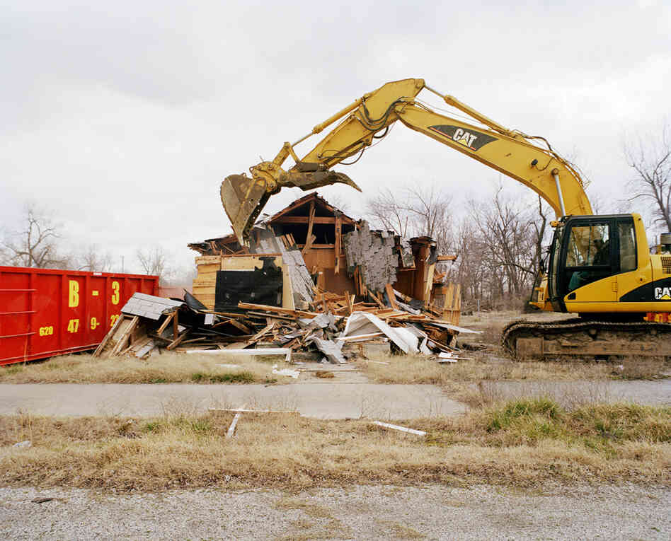 City Hall Demolition #3, Treece, 2012