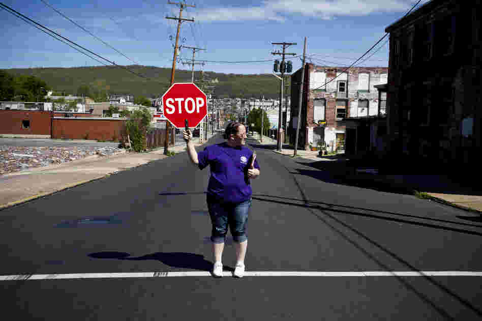 Jennifer Stepp, 29, lives in Reading, Pa., and is raising three children by herself. Like 14 million other single mothers in America, she lives below the poverty line.