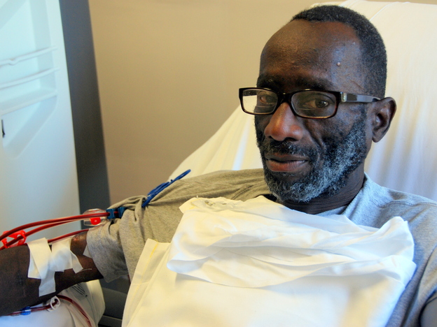 Kenya Jackson promises his community health worker he will stay on his HIV medication — to keep himself well, and to avoid infecting anyone else.