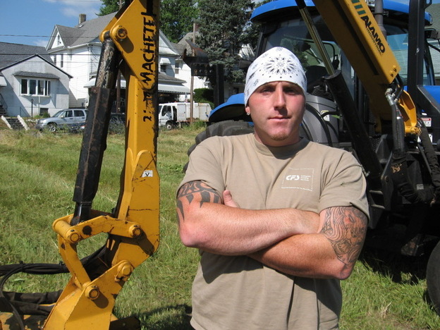 Roger Leonard, a heavy equipment operator for the city of Scranton, Pa., saw his pay plunge to $340 from about $900 for two weeks' work after the mayor cut city-employee pay to minimum wage.