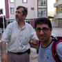 Dr. Yahya Abdul Rahim (left) and Dr. Ammar Ghanem are among the Syrian-American doctors who have come to the Turkish-Syrian border to help Syrians wounded in the anti-government revolt. Some work to improve the flow of supplies; others treat patients in Turkey; still others, like Ghanem, strap backpacks on and walk across the border to help those in Syria.