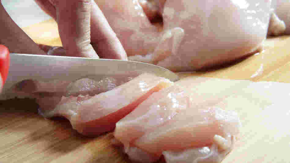 Some chicken contains the same antibiotic-resistant E. Coli that's been found to cause recurrent bladder infections.