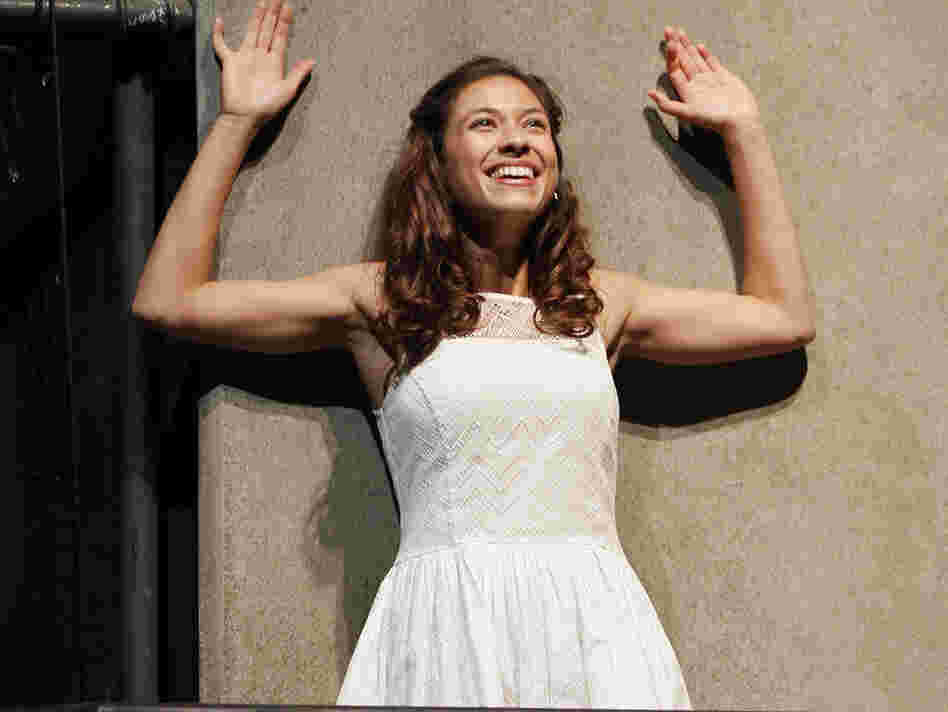 Fawn Ledesma stars as Juliet in the Intiman's production of Romeo and Juliet, one of four plays being put on for the festival.