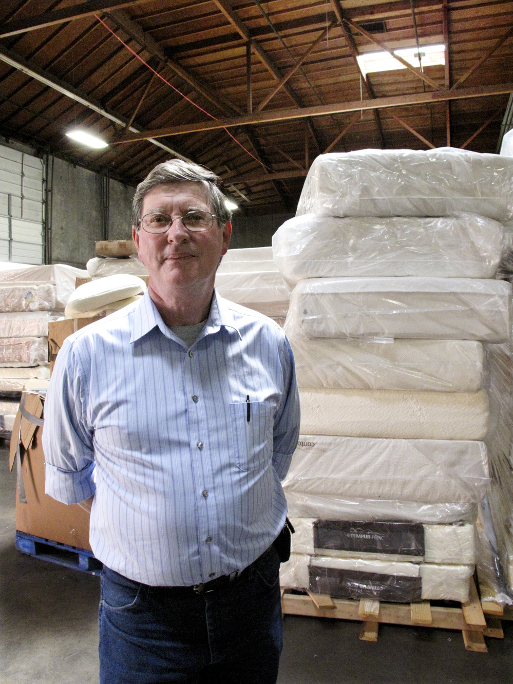 Terry McDonald, executive director of the St. Vincent de Paul Society of Lane County, is known to some as "the junkyard king" because he spends so much time trying to turn waste into cash.