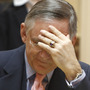 Virginia Senate Republican Leader Thomas Norment, of James City, (left), and State Sen. Stephen Newman, of Lynchburg, listen to a Feb. debate on a bill requiring an ultrasound before an abortion. The bill was later amended to remove a requirement for transvaginal ultrasound.