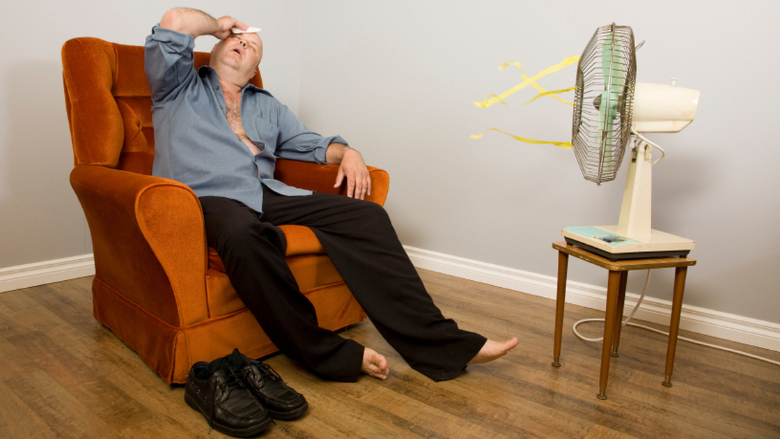 Researchers say that when temperatures rise above 95 degrees, a fan might make you even hotter, and maybe even sick.