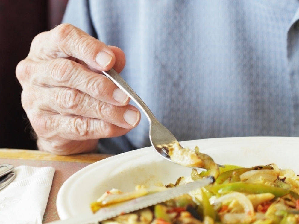 Eating plenty of fruits and vegetables is important for gut health, especially in aging adults.