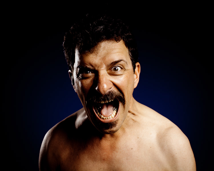 Photo from the Screamotron3000 portrait series.