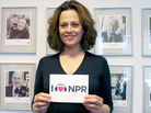 Sigourney Weaver at NPR New York. Sigourney Weaver at NPR New York.