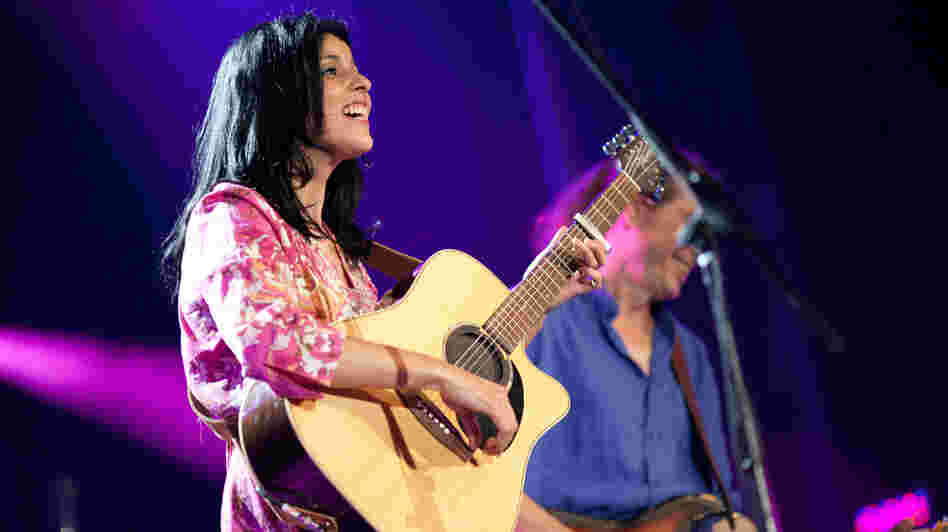 Souad Massi performs earlier this month at the Montreal International Jazz Festival.