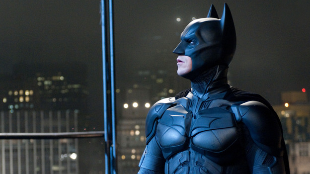 Christian Bale as Batman in The Dark Knight Rises.