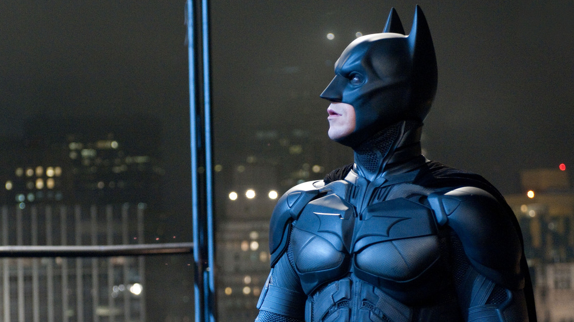 Christian Bale as Batman in The Dark Knight Rises.
