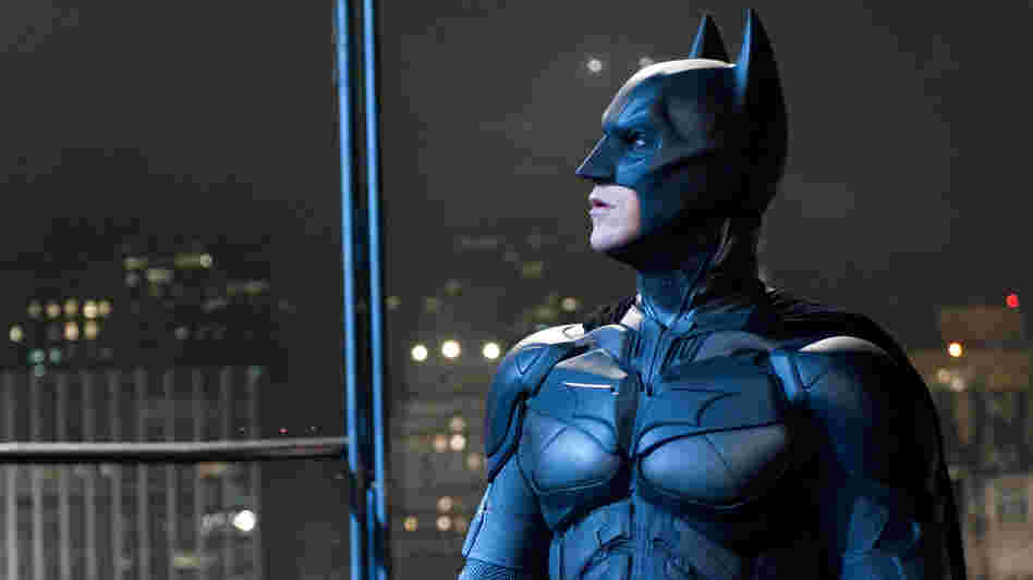 Christian Bale as Batman in The Dark Knight Rises.