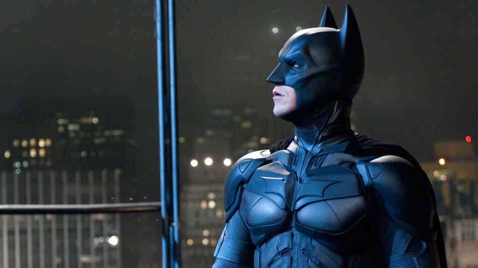 Christian Bale as Batman in The Dark Knight Rises.