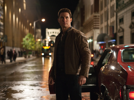 Tom Cruise as the title character in the upcoming film, Jack Reacher, based on the character created by Lee Child.