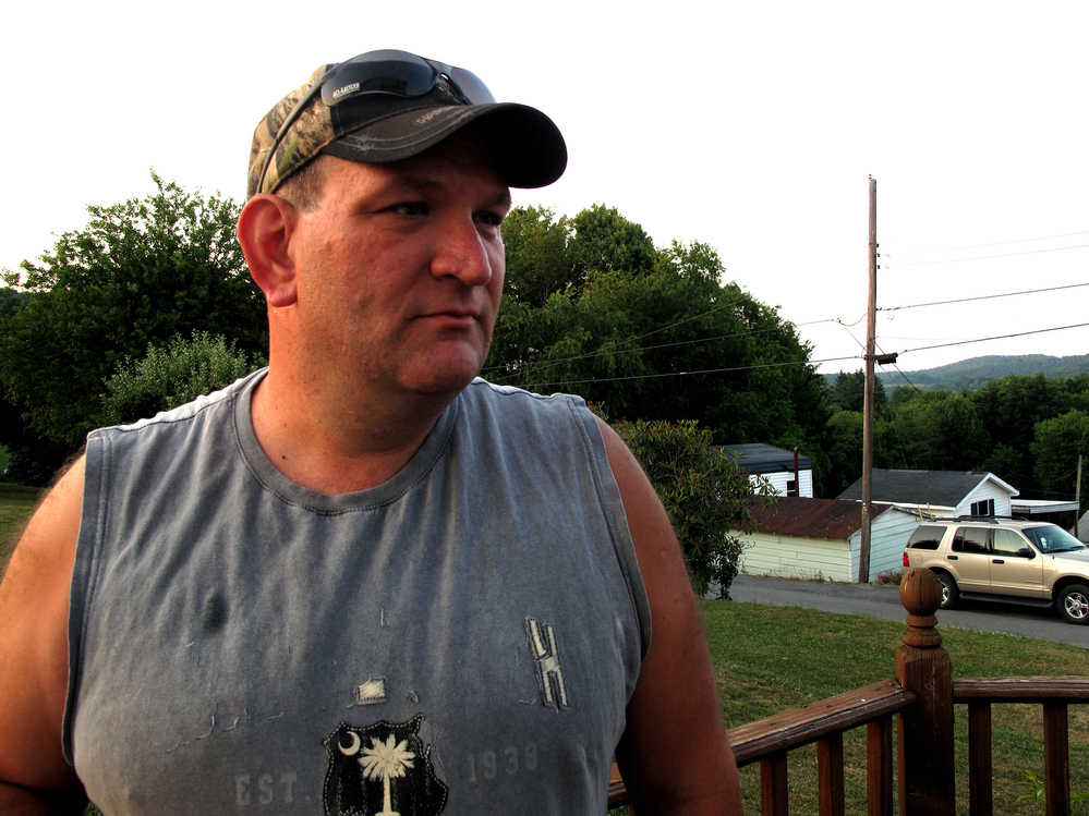 Rich Lewis worked as a miner for almost two decades before being laid off by Arch Coal. He says he's considering taking a job at another mine, but it's not certain that mine will stay open.