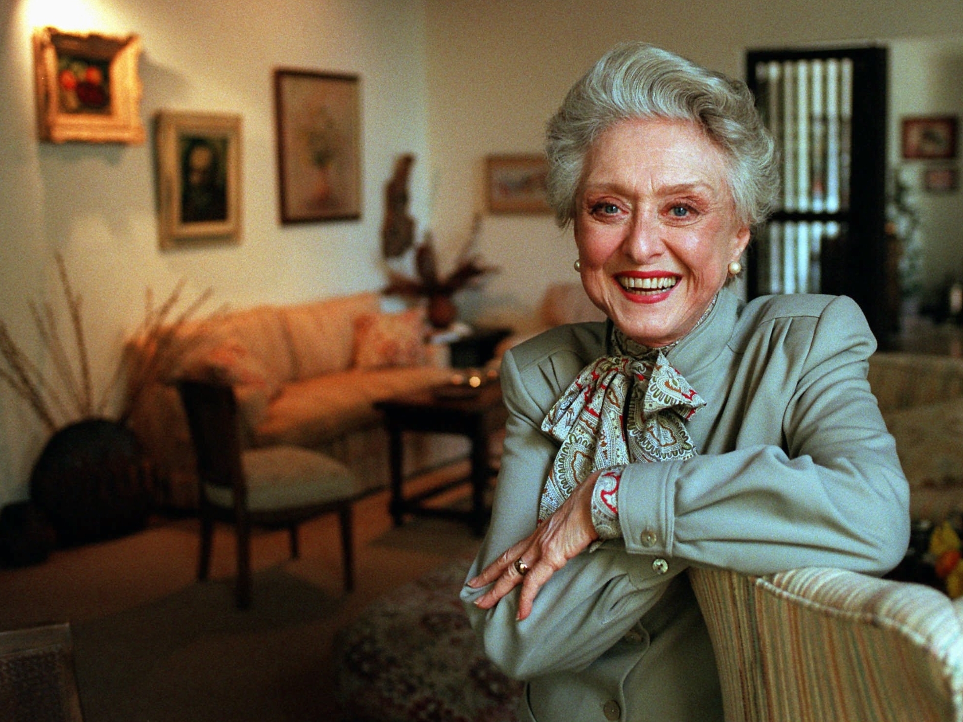 Holm was also known for her work in charity and the arts, but late in life her years were marked by a bitter, multi-year legal family battle that pitted her two sons against her and her fifth husband.