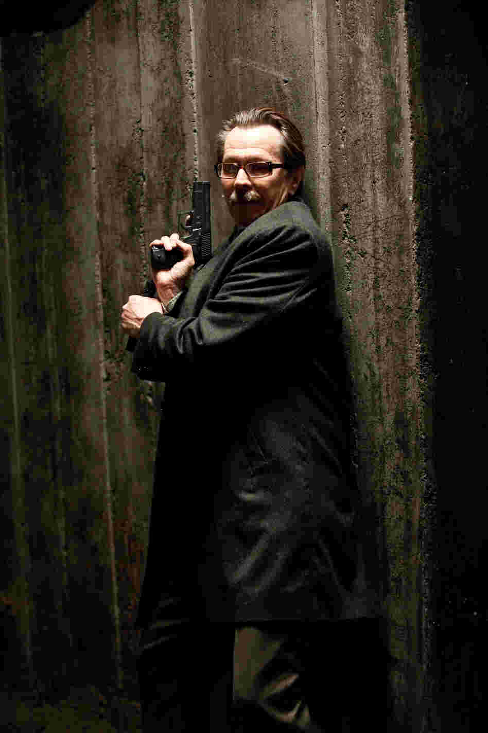 Gary Oldman as Commissioner Gordon in The Dark Knight Rises.