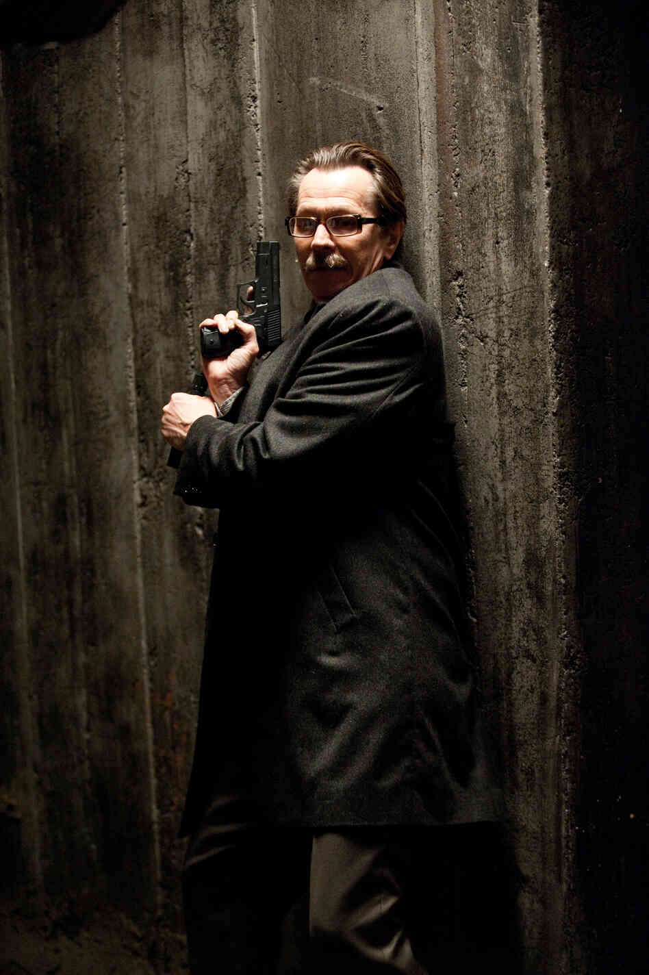 Gary Oldman as Commissioner Gordon in The Dark Knight Rises.
