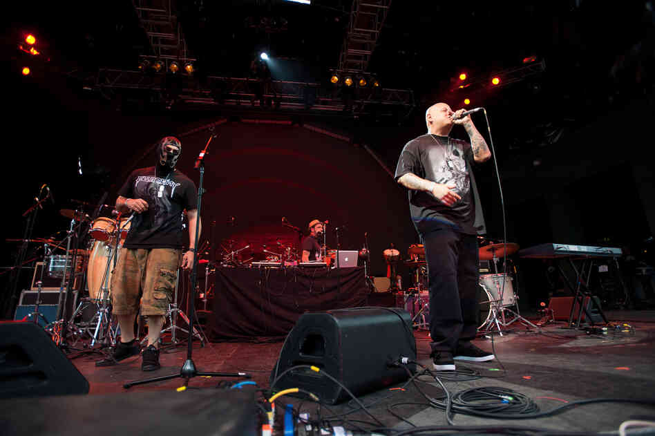 The band is joined by the L.A. rappers in Psycho Realm.
