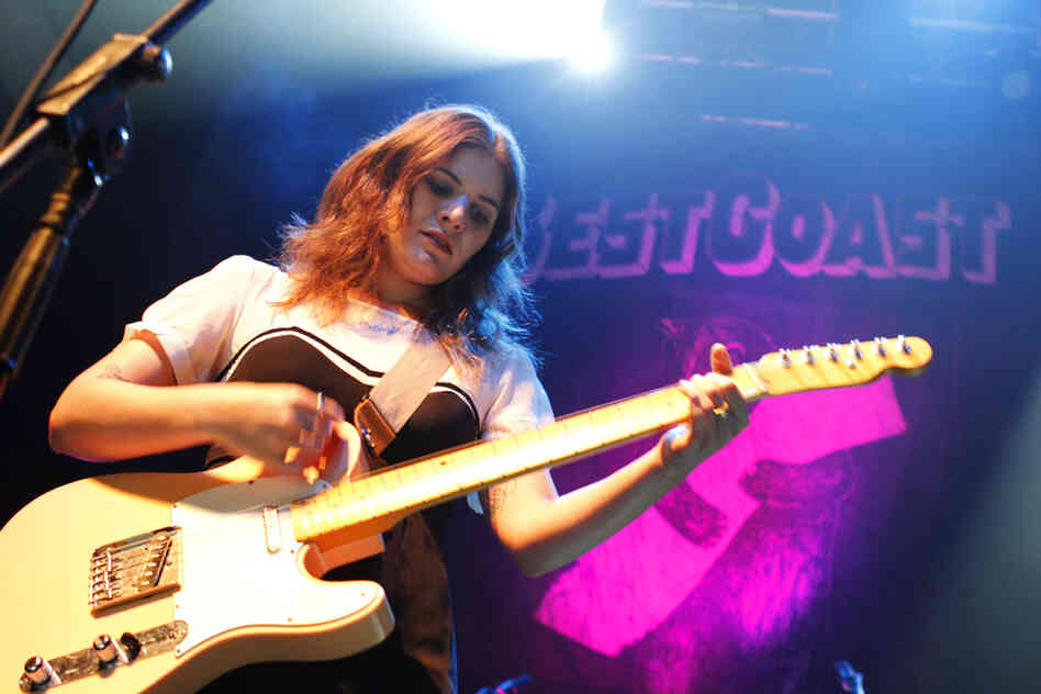 Best Coast, performing live at the 9:30 Club in Washington, D.C.