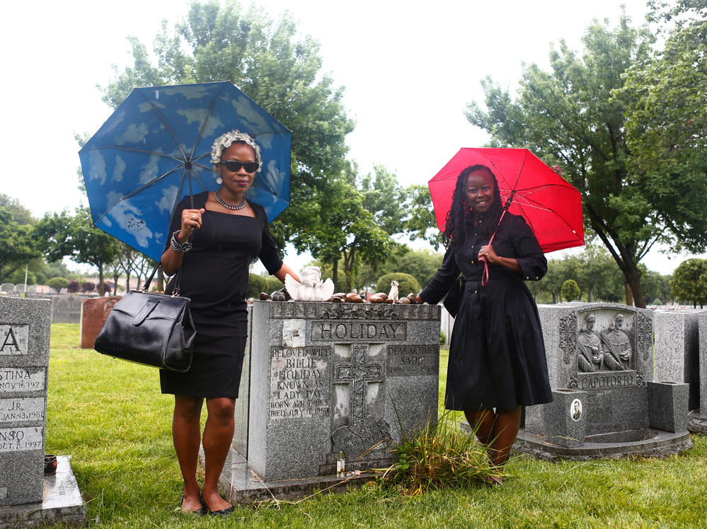 Musician Queen Esther and writer Farah Jasmine Griffin collaborated on a theatrical show featuring Billie Holiday's music.